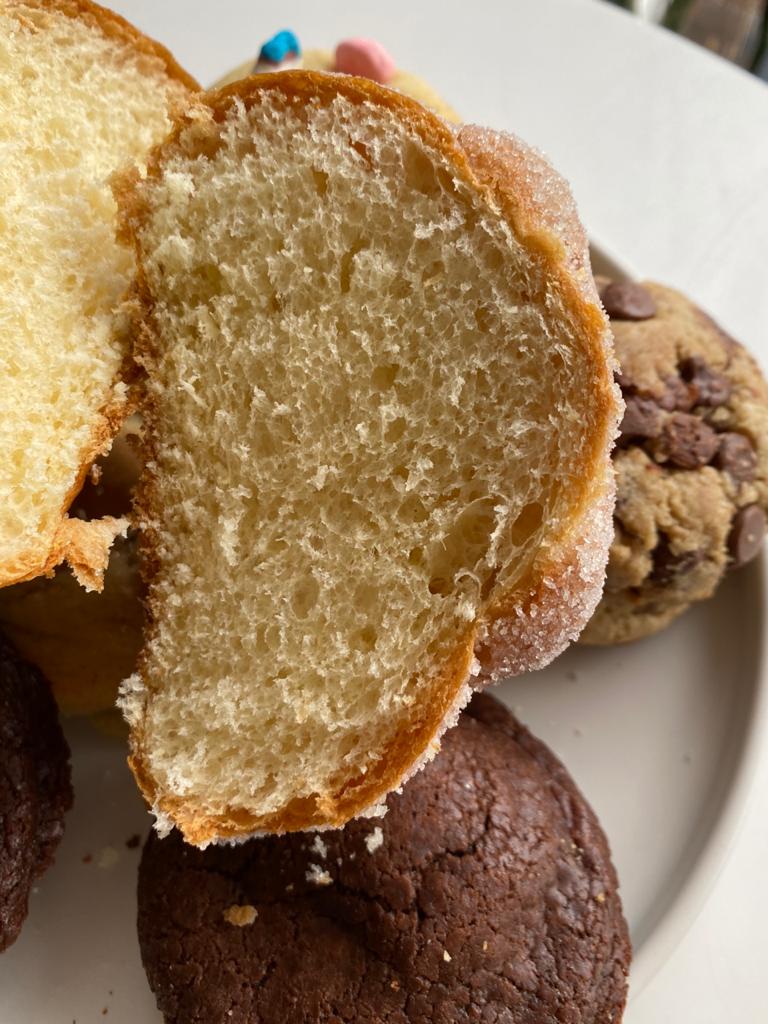 RodrigoDelgado's tweet photo. El 56to. Pan de Muerto fue de  @panmasa@_pan (la nueva joya panadera de la Nápoles), es un pan con un sabor muy tradicional, muy sabroso y nada empalagoso... #PanDeMuertoChallenge https://t.co/BNgcaIxFve
