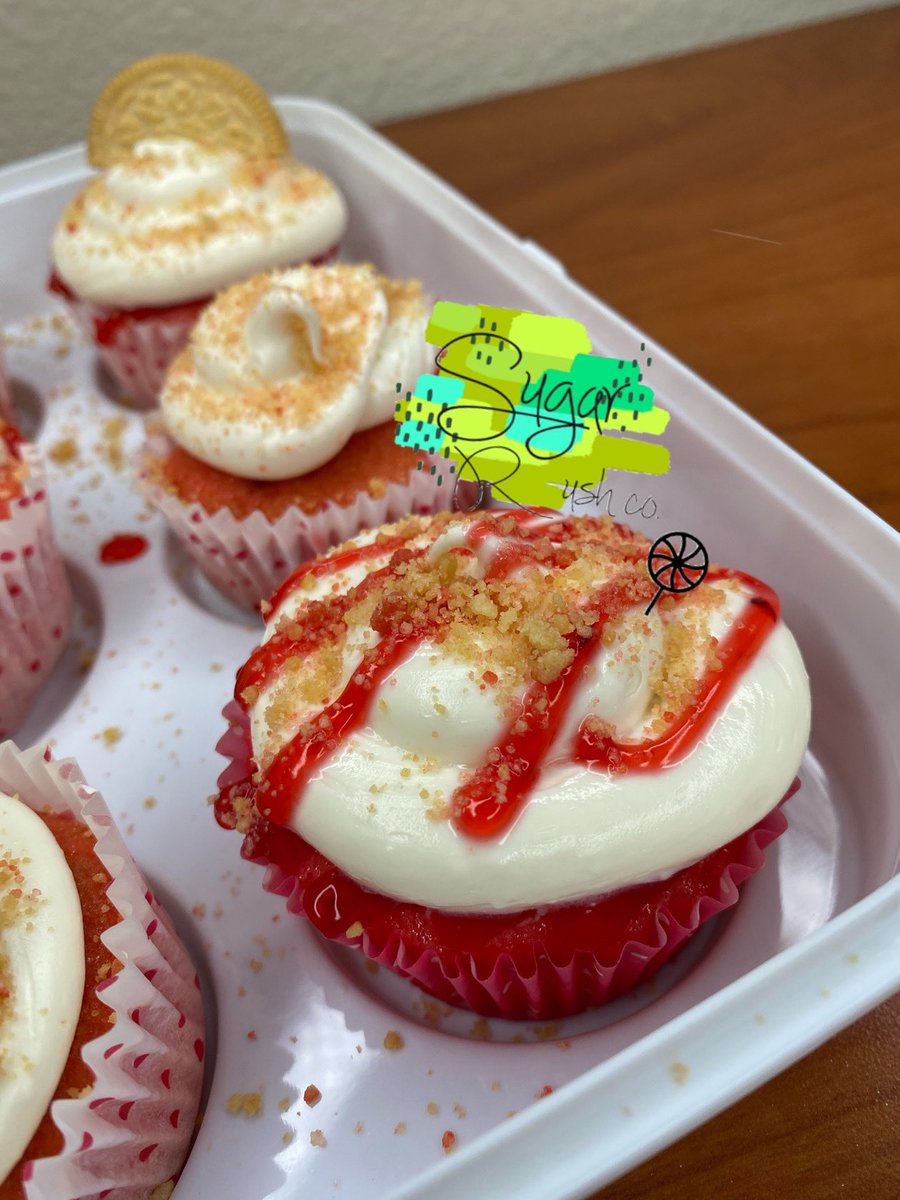 SRushco's tweet photo. 🚨 NEW ITEM ALERT 🚨 

Strawberry shortcake cupcakes 

#srushco #dmvtreats #757treats #norfolktreats #strawberryshortcakecupcakes #nsu21 #nsu22 #nsu23 #nsu24
#odu21 #odu22 #odu23 #odu24 https://t.co/KyHvaYFZnm