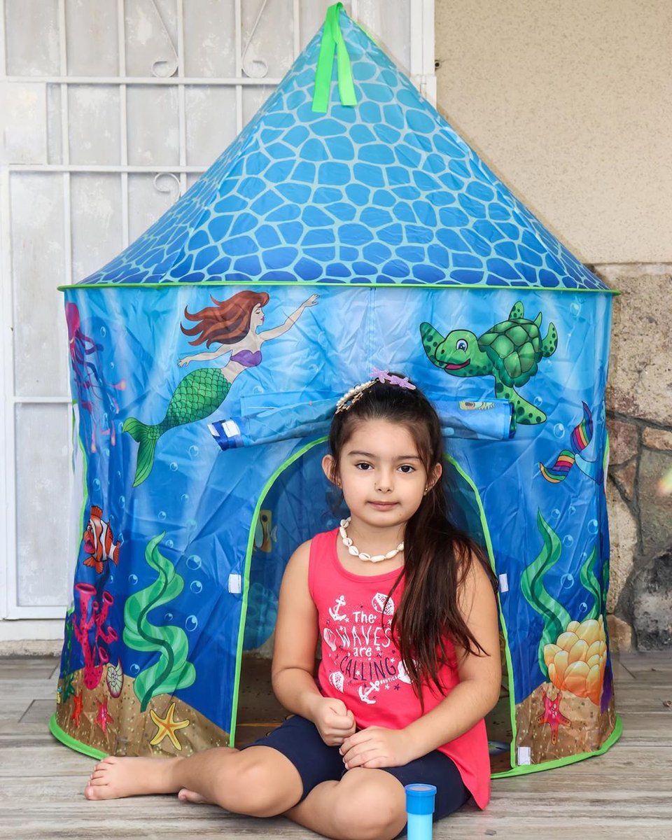 ShopUSAToyz's tweet photo. Embark in awesome sea adventures with the Under-The-Sea play tent! This roomy tent fits 3 kids at a time.
Check out this cool tent here: https://t.co/VCqYRWt8I5 🐠🧜🏿♀️🌴
📷 @eldiariode_marlen
.
.
.
.
#FunForAll #USAToyz #tent #kidstent #playtent https://t.co/dmxTYWT2pj