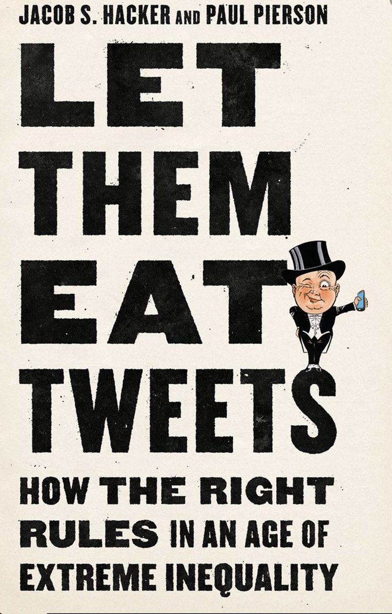 Yale political scientist  @Jacob_S_Hacker and Berkeley political scientist Paul Pierson in Let Them Eat Tweets explain how the GOP got itself into this bind. Basically, the GOP elected officials outsourced voter mobilization to organizations like the NRA and FOX. . .6/