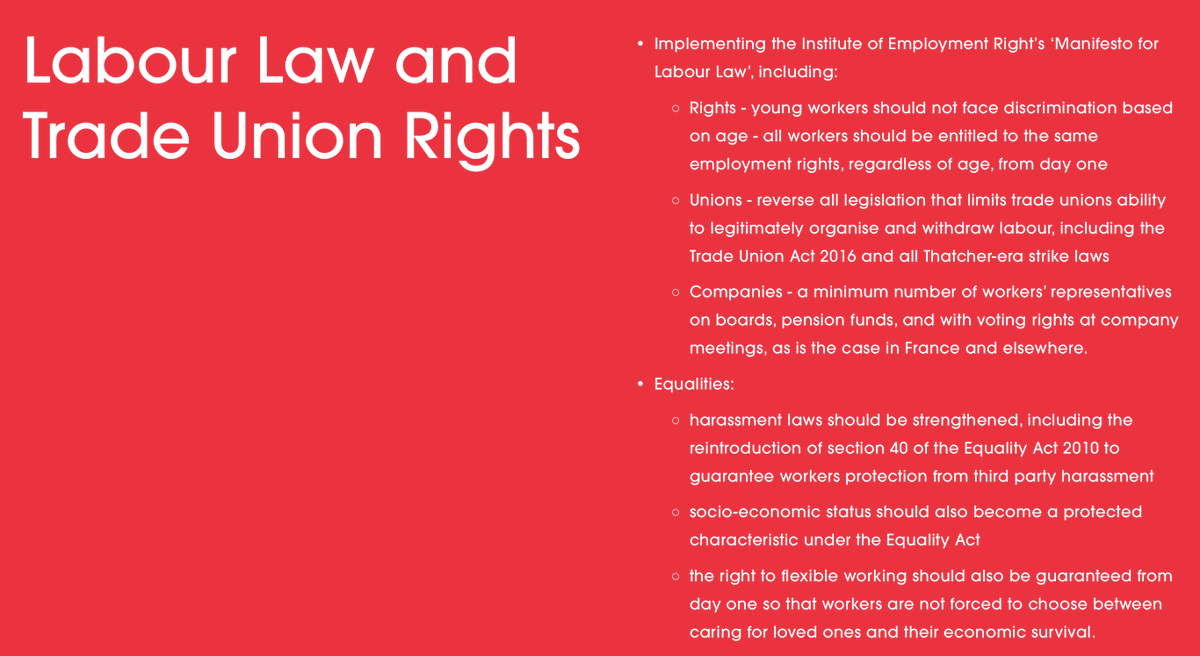 LABOUR LAW AND TRADE UNION RIGHTS