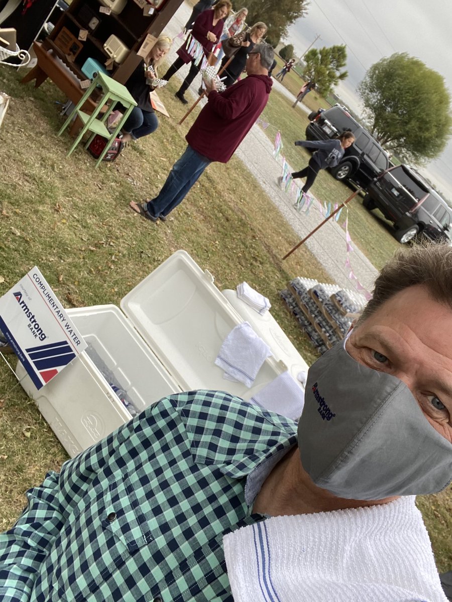 Come get your free Armstrong Bank Water at #FarmGirlFair