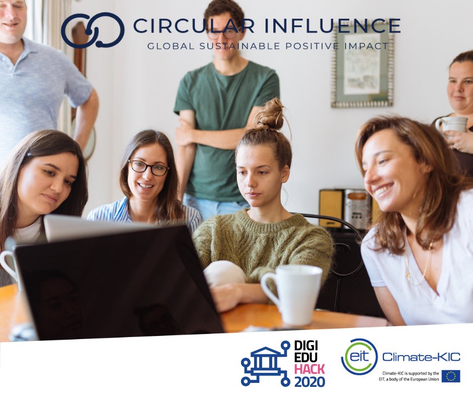 CircularInfluen's tweet image. #DIGIEDUHACK2020
Ayúdanos a resolver nuestro desafío: ¿Cómo puede la tecnología transformar la experiencia educativa de los estudiantes y aportar soluciones que permitan reducir a 0 las emisiones de movilidad estudiantil y crear a su vez redes entre el Mercosur y la UE?