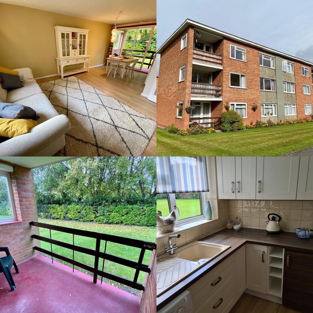 AnthonyKempster's tweet photo. Looking to #rent in #leamingtonspa Ideal for two sharers or a couple perhaps working from home.... this freshly decorated (October 2020) and stylishly furnished two double-bedroom ground floor apartment with private balcony enjoys stunning garden views looking toward Mill Gardens https://t.co/1ayvNq85YY