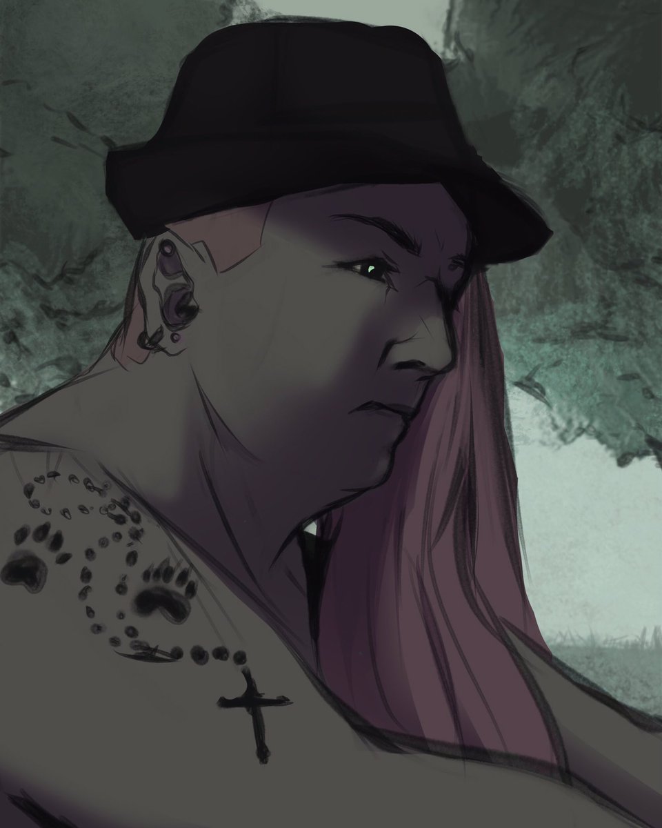 dividlibro's tweet photo. #vtmtober Day 18: Gangrel
Another one from the Vampire Live.
This is Lizzy, the Gangrel Secunda. She has a fiery temper, isn’t one for compromises and has a rivalry with the Sherrif.
-
#gangrel #clangangrel #vampirethemasuerade #vampirelive #mindseyetheatre #vamily #vtm #wod https://t.co/1AWw4fesMG