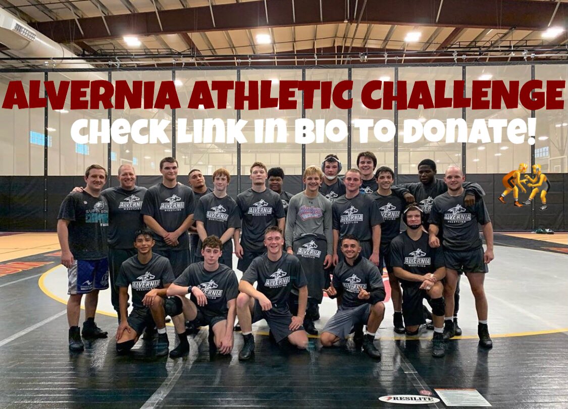 Alvernia Athletic Challenge closes tomorrow! If you haven’t, make sure you donate towards the Wreslting program. Click the link below to donate! #quicklyrelevant 

givecampus.com/schools/Alvern…