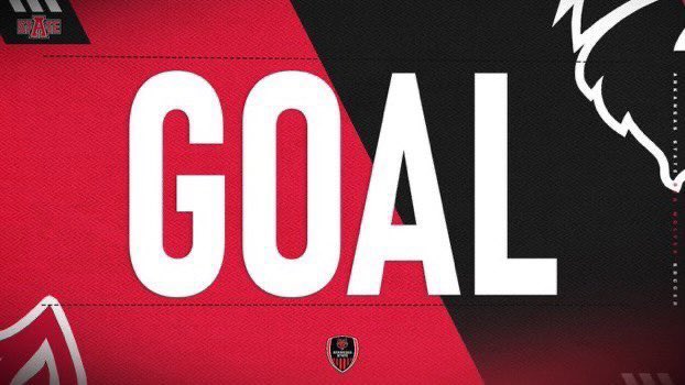 AStateSoccer's tweet photo. 14’ | GOALLLLLLL ✖️ Maggie Ertl!!

#RedWolves 1, Bears 0 https://t.co/NXyGcfxshg