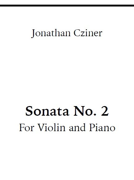 Second on tonight’s program, streaming live from Caruth Auditorium at SMU starting at 7:30 pm:
Jonathan Cziner ✦ Sonata #2 for violin &amp; piano (2016) [Maria Schleuning, violin ✯ Liudmila Georgievskaya, piano]
Streaming Link Tickets and Info At: eventbrite.com/e/voices-of-ch…