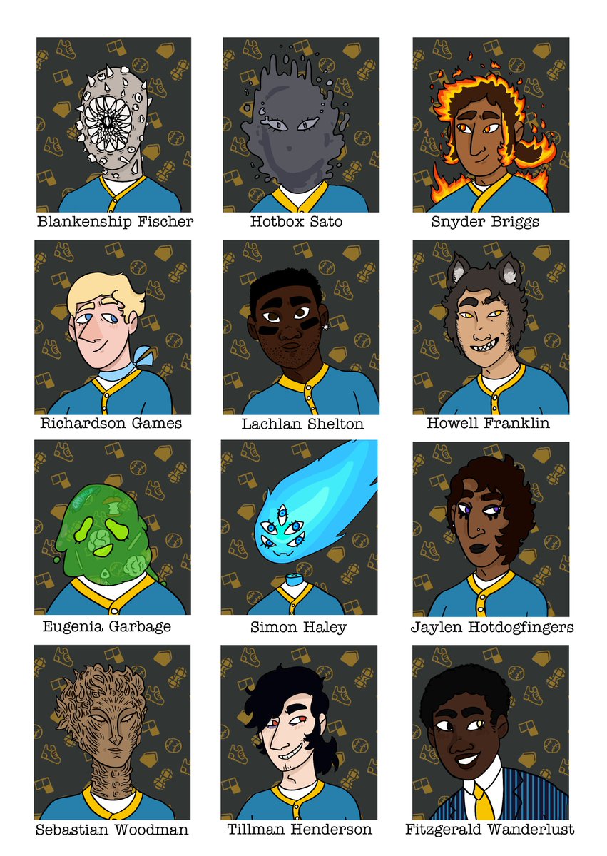 ooc: i spent a Very Long Time drawing anyone who's ever been on <a href="/CHSSTFans/">👟 Charleston Shoe Thieves 👟</a>. i am exceedingly proud of myself enjoy! and make sure to click so u can zoom to every player