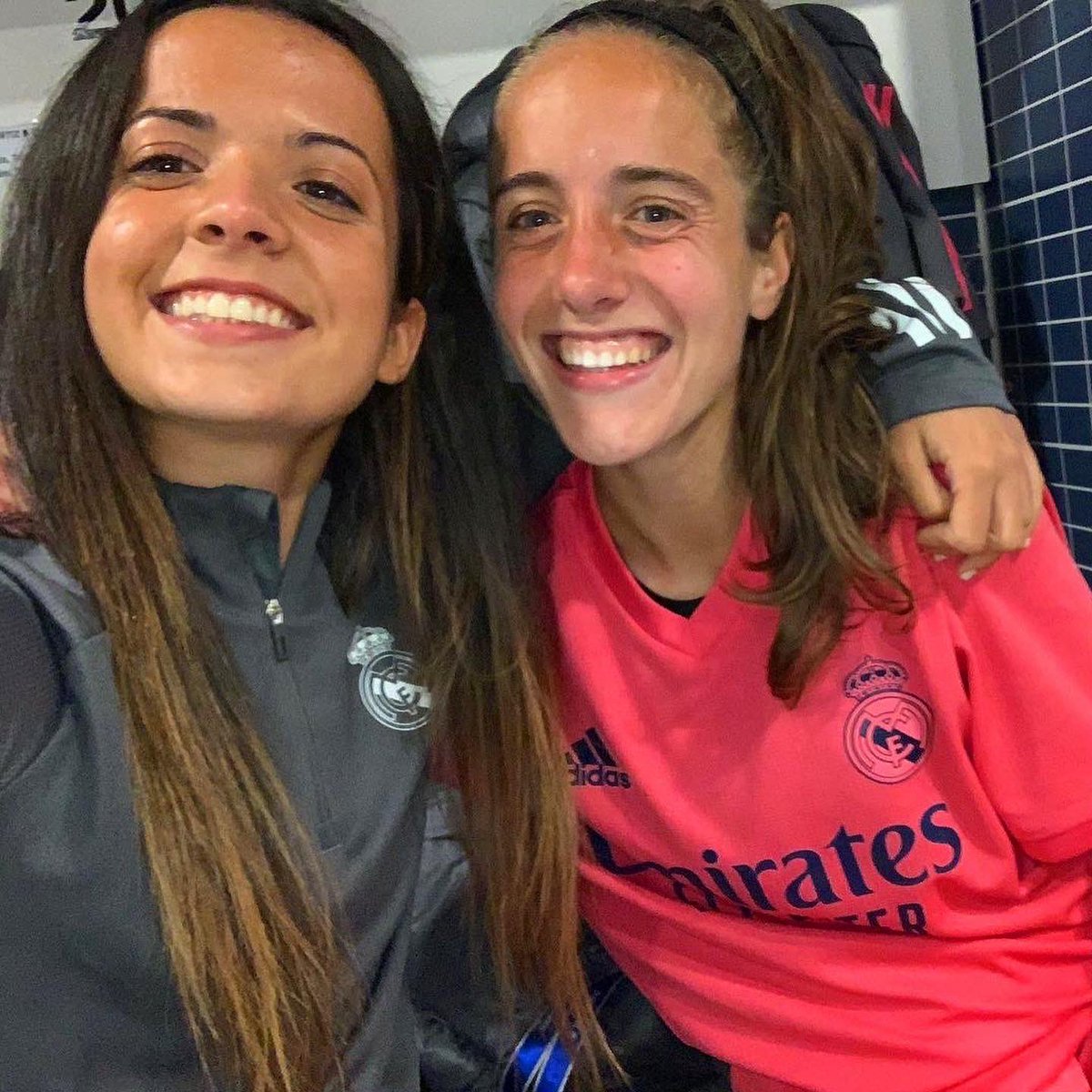 malenaortizcruz's tweet photo. ¡¡Primera victoria en la historia del club!! Muy contenta también por tu gol, @maite_oroz. ¡¡Gran trabajo, EQUIPO!!. Contando los días para recuperarme y volver a ayudar sobre césped #RM #RMCity https://t.co/6e7F29Ilr9
