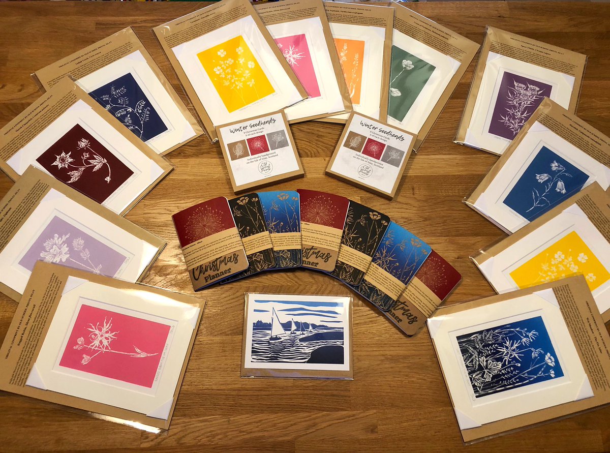 islayprints's tweet photo. Excited to be packing lots of our gorgeous #inspiredbythewild #linoprints #handprintedcards and #handprinted notebooks today to send to our fabulous customers.
#localchristmas #shoplocal #islay #UKCraftersHour #handmadehour #CraftHourScot #madonislay https://t.co/3AOv5088hj