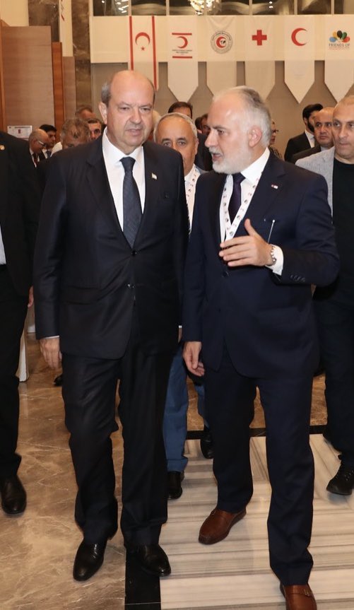 drkerem's tweet photo. Kuzey Kıbrıs Türk Cumhuriyeti @KKTCCB Cumhurbaşkanlığına seçilen, Kızılay dostu Sayın Ersin Tatar’ı @ersinrtatar tebrik ediyor, her zaman olduğu gibi serhad vatan Kuzey Kıbrıs’ın ve Kıbrıs Türk’ünün haklı davalarında yanlarında olduğumuzu ifade etmek istiyorum. https://t.co/K5yQM0cxnf