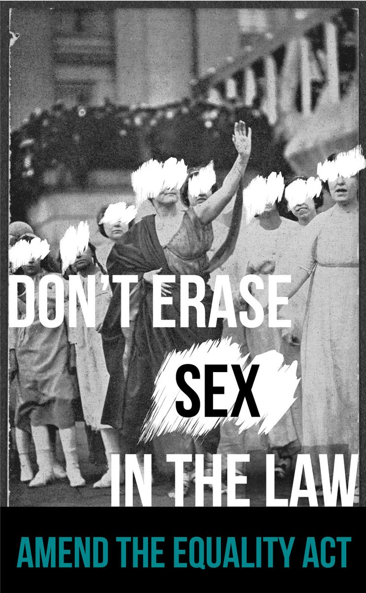 THREAD: Don't let the  #EqualityAct erase sex in the law. Why we need to  #AmendTheEqualityAct.