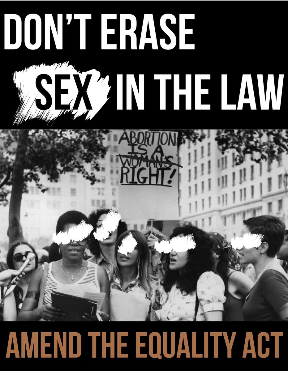 We can  #AmendTheEqualityAct to protect the rights of LGBT people to safety, dignity, and freedom from discrimination while preserving the rights of women & girls and the ability of the law to 'see' sex.