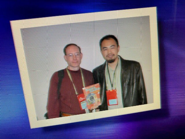 watsonwu's tweet photo. Long time ago when I first met The Famous #AaronMarks. He is a major influence of why I got into #GameAudio. Who knew we would become great friends & hire each other for bigger budget game jobs.
.
#Trust #sounddesigner #gamesound #composer #audioforgames #gdc #gamedev #traveler https://t.co/0E2meCwLtg