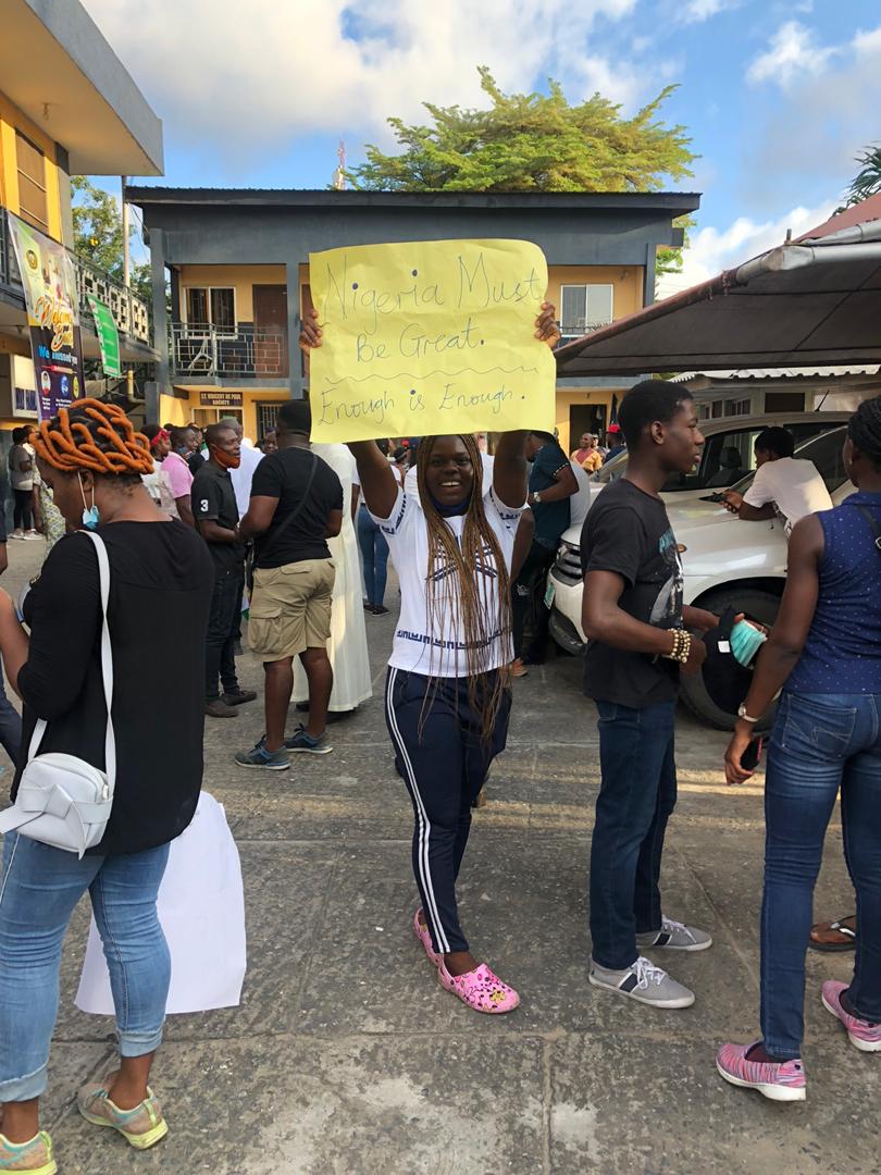 EbereBel1's tweet photo. ,#TachaPrays4Naija we don't want promise and fall ,we are ready to take matters into our own hands #ilorinprotest #festacprotest #EndPoliceBrutality #TREM https://t.co/sDcUtbhLza