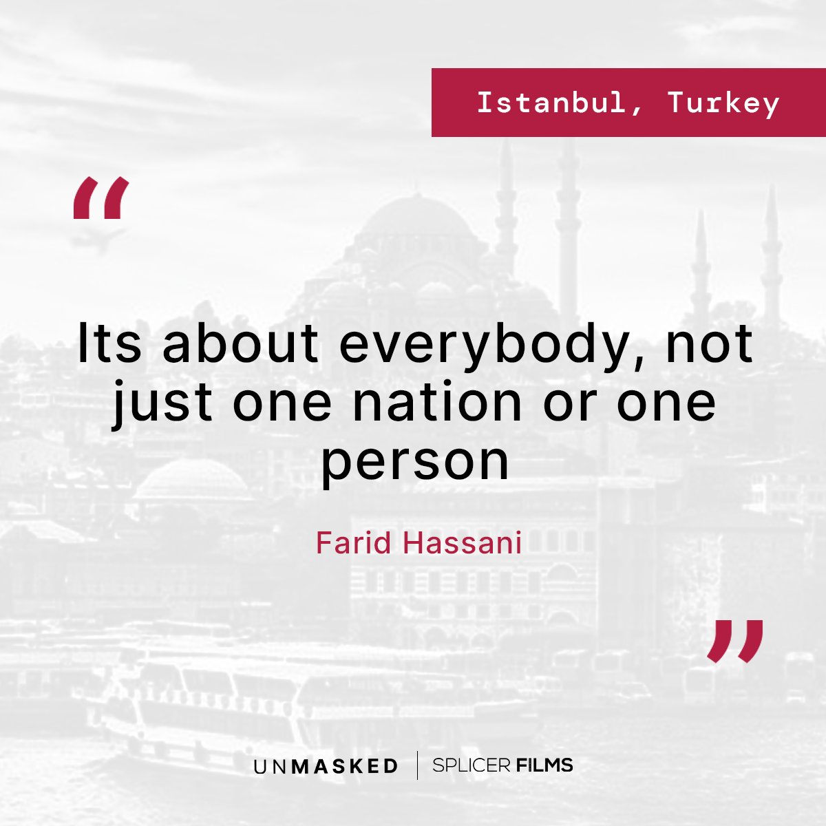SplicerFilms's tweet image. Farid Hassani, an interview subject we spoke to, is a Chief Technology Officer at Aerosens. He believes the only way to combat the global crisis is to do it together. 
#SplicerFilms #ImpactfulStories #UnmaskedDocumentary⠀
#AuthenticStories #Documentary #StoriesOfResilience