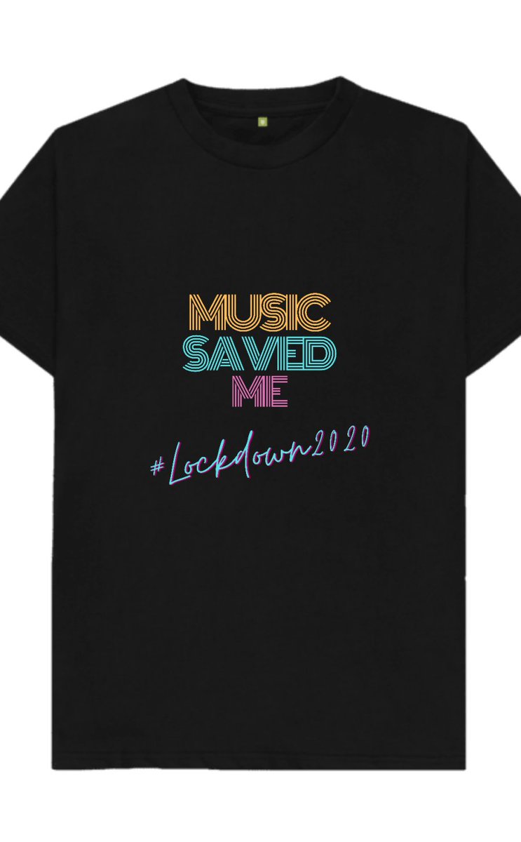 £25.00 Heidi Anne - BLACK MUSIC SAVED ME ECO T-SHIRT - UNISEX @heidiannemusic #AffordableEcommerce heidianneshop.co.uk/product/heidi-…