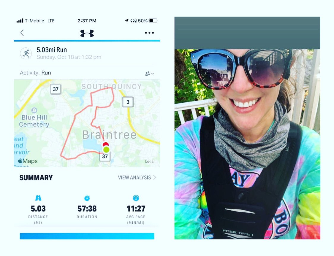 Five miles done for #longrunSunday
Now I’m ready to tackle the work week, teaching, and grad school! 💪🏻💪🏻💪🏻 https://t.co/6IFgBopEil