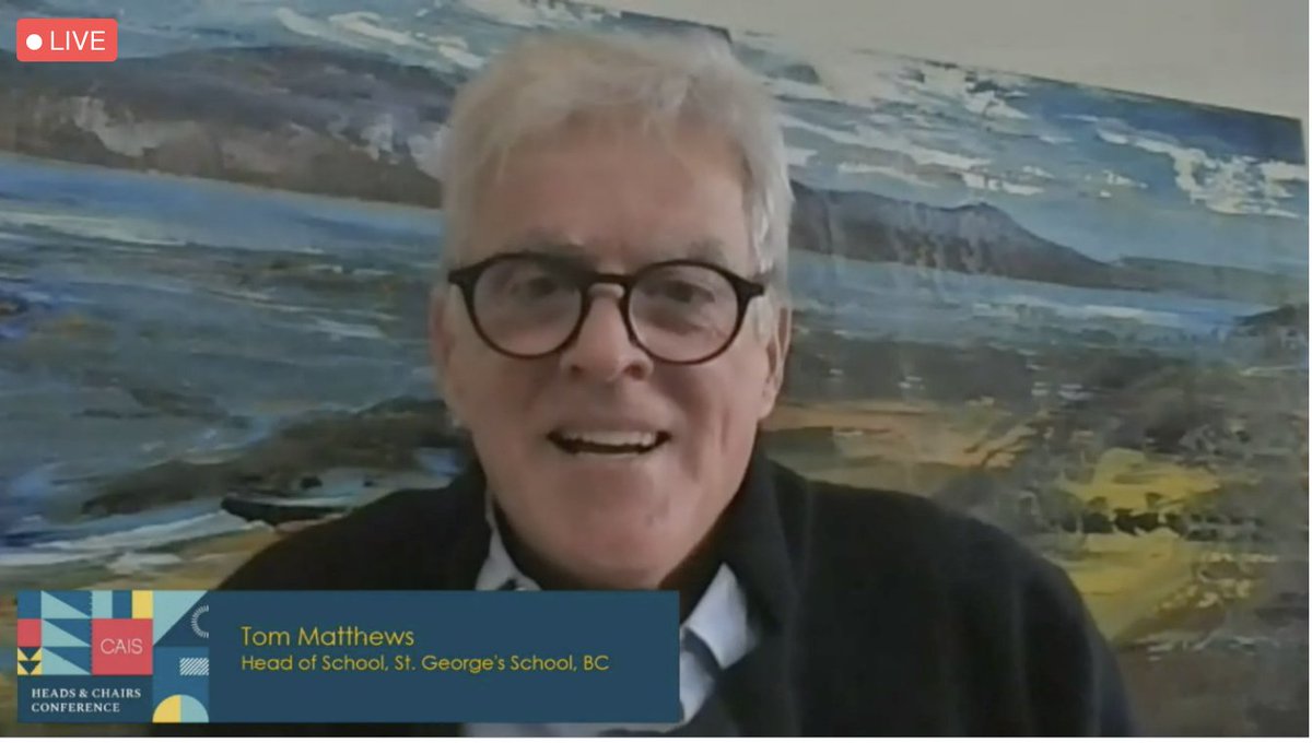 This afternoon at the 2020 CAIS Heads &amp; Chairs Conference, we are celebrating the retirements of Carlos Symonds, Head of School at Somersfield Academy and Tom Matthews, Headmaster of St. George's School. 
Congratulations to you both and thank you for your service to CAIS Schools.