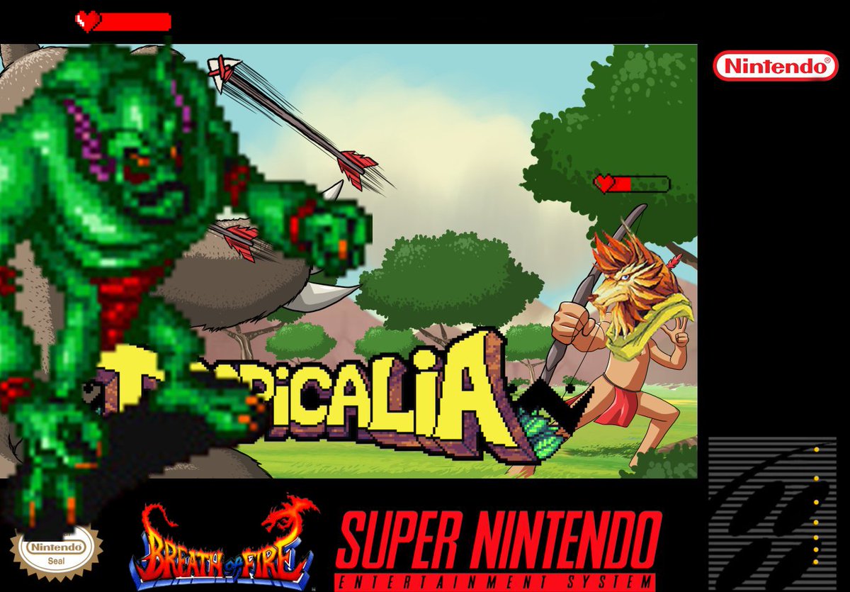 off_denky's tweet photo. @tropicaliagame N sei desenhar e também n sei editar imagens muito bem, mas adoro rpgs e queria a key, juro que foi de coração 😳👉👈
Uma homenagem à tropicalia e breath of fire que é um dos meus rpgs favoritos
#indiogame https://t.co/k5CjXkiERB