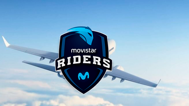 MovistarKOINOW's tweet photo. Dobles dígitos para nuestros jinetes. ¡VOLAMOS! ✈
#SomosMovistarRiders #OneTap5 https://t.co/rpctMOok75
