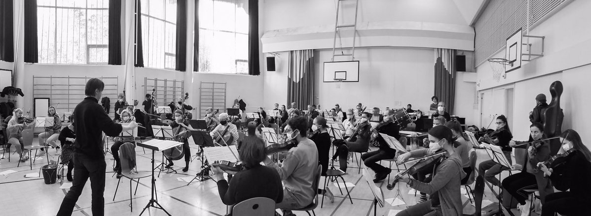 Tänään treenattiin, keskiviikkona soi #sibelius ja #madetoja konsertissa, #temppeliaukionkirkko klo 19. Liput ennakkoon: metorchestra.tapahtumiin.fi lisää infoa: metorchestra.fi