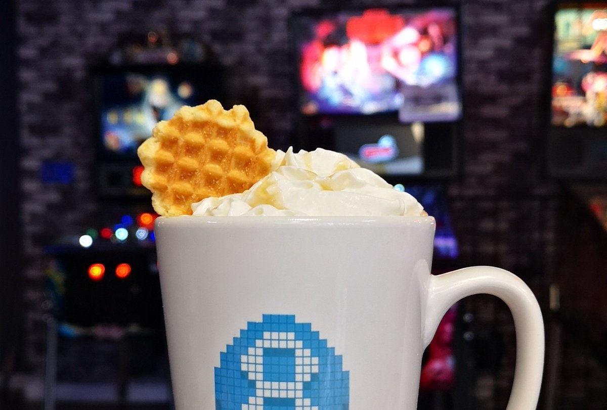 8Bitbeans's tweet image. Eleven Latte from 8bit Cafe