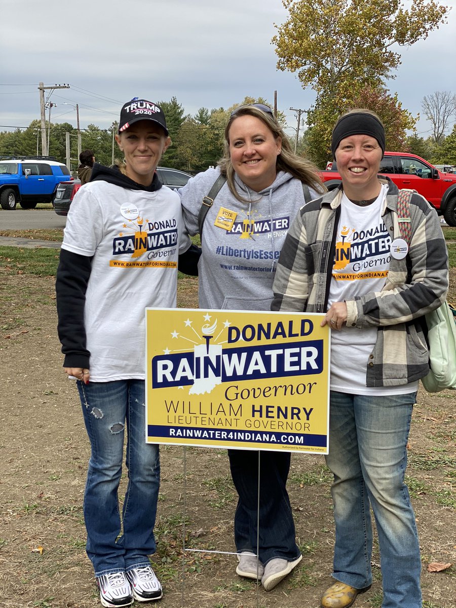 TeamRainwater's tweet photo. If you'd like to meet the Libertarian candidate for Indiana Governor, Donald Rainwater, be sure to check out his upcoming events all across the state:  
https://t.co/YeJUXeoXpe

#VoteRainwater2020 https://t.co/lgRaIjNNbF