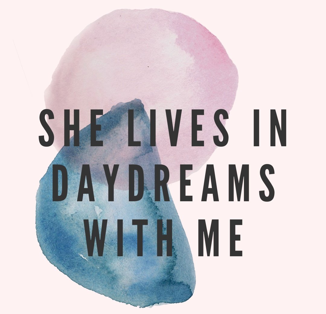"I don& #39;t know who she is" "I don& #39;t know where she is" - She is constantly kept hidden, only allowed to live in daydreams so she& #39;s rarely explored. A whole side of this person that& #39;s just waiting to be set free.
