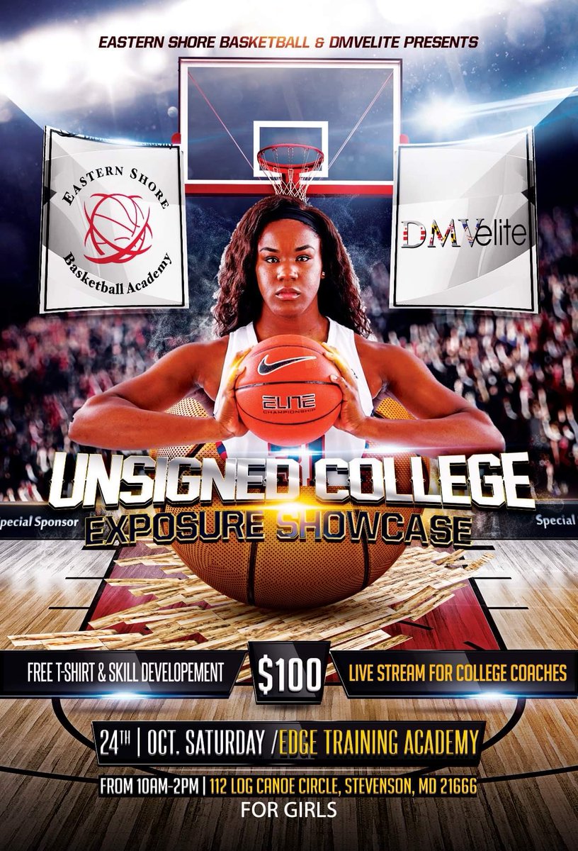 DMVelite Girls Basketball (@dmvelitegirls) on Twitter photo We have received confirmation from several colleges that will be joining the live stream. Registration deadline is 10/20. We have received confirmation from several colleges that will be joining the live stream. Registration deadline is 10/20.