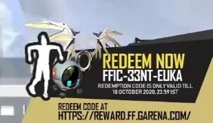 Reward ff garena code