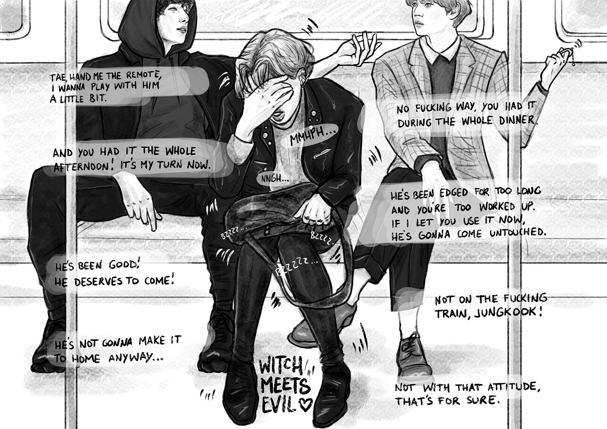 kinktober day 18 | remote vibrator

may god have mercy on minie because his doms certainly won't ✨

🐰 + 🐯 + 🐥 = 💗