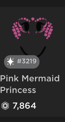 avyetrades's tweet photo. [LIMITEDS ONLY] Trading Pink Galaxy Gaze, Pink Mermaid Princess n a few other items 💕 LF: Playful Vampire (PV), Super Happy Face (SSHF), n other limiteds, comment offers ✨ https://t.co/vSbOVLbgWR