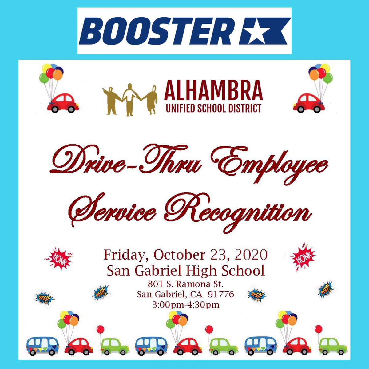 alhambrausd's tweet photo. Did you know? Unlike other school districts, @alhambrausd has worked w/ @ATA &amp; classified employees — and has NOT laid off a single employee despite nation’s  worst education budget crisis in a century🎉 Our employees stay with us! Teamwork‼️We HONOR their long service 🎉 https://t.co/8hpQL0BaDO