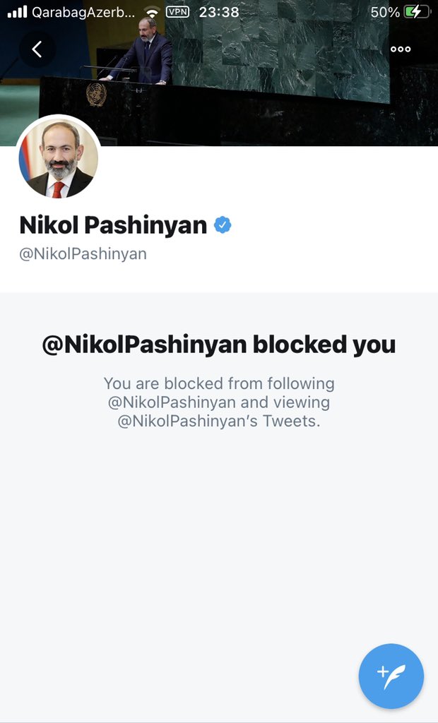 Xahis edirem max rt eliyin bunun acizliyini hami gorsun meni block eledi 😂😂 #StopPashaniyan