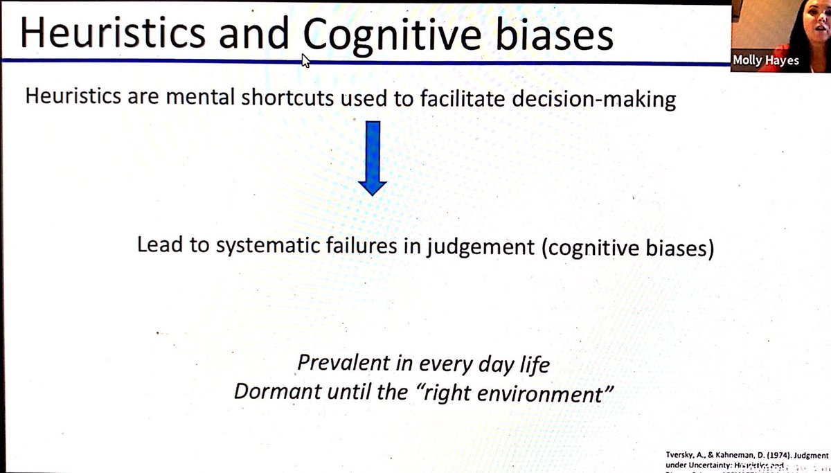 Heuristics and cognitive biases  #CHEST2020