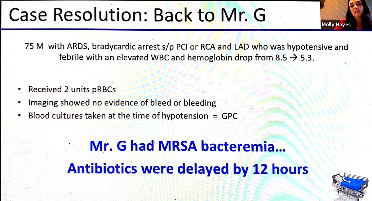 Now let's go back to our case. There were details on the case that you weren't told on round because they didn't fit the picture. There was an anchoring bias and framing that led to the wrong diagnosis!  #CHEST2020