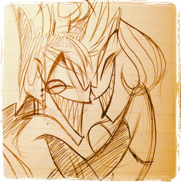 almimzyweek's tweet photo. Don't know who Mimzy is? Don't worry, we've got you covered

Mimzy is one of Vivienne's older characters who was introduced on Viv's Tumblr in January of 2013. She and Alastor were originally going to appear in Zoophobia and was described as "head over heels for Al"

Viv's art: https://t.co/SooMWbbX5p