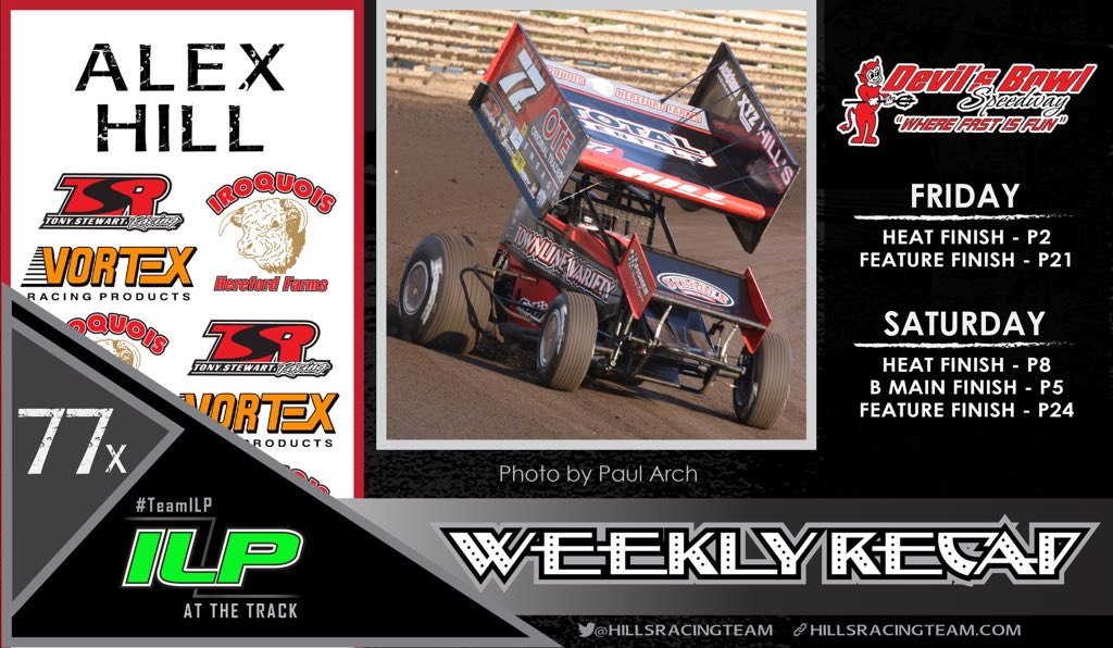 The @LucasOilASCS National Tour season concluded this weekend with a pair of feature starts for <a href="/alexhill77x/">Alex Hill</a> #TeamILP