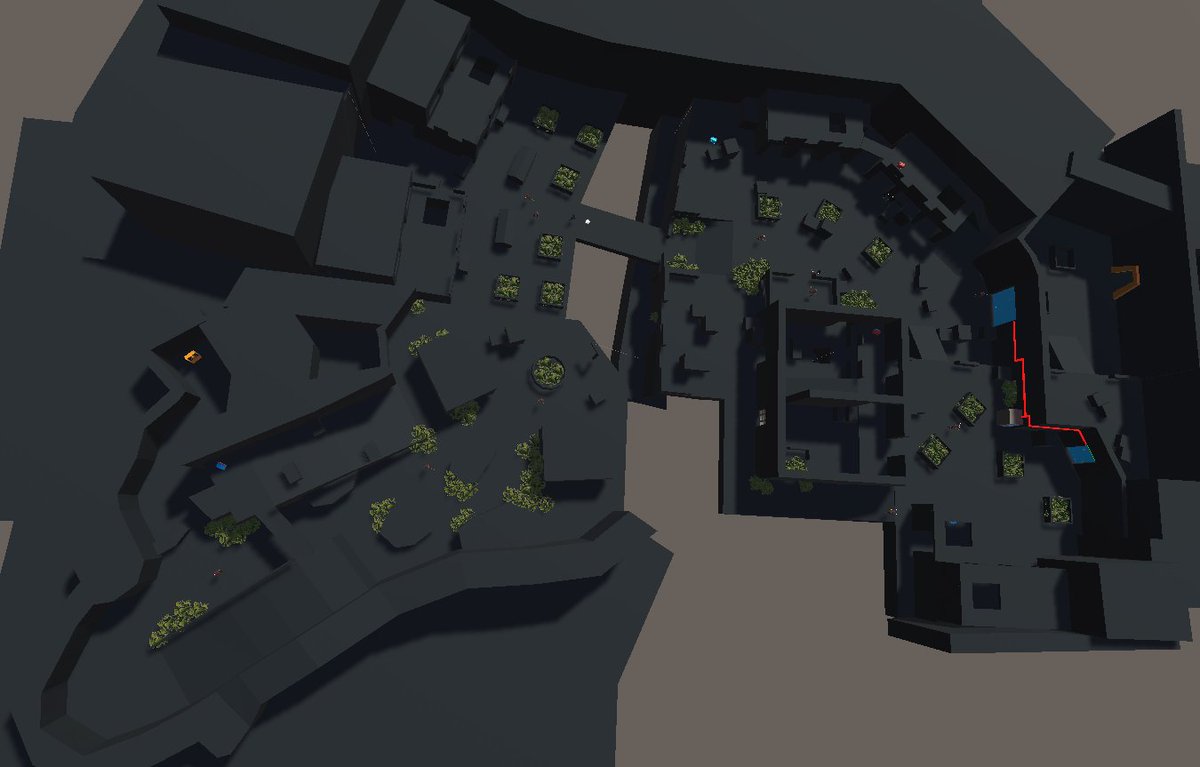 LunaRusco's tweet photo. My first ever #Blocktober !
This is my combat design task from #Outblock course in #XYZschool
Thought about Naughty Dog blockouts while making it just because they are so perfect
Huge thanks to @denve_r who helped me discover #leveldesign and taught me (almost) everything I know https://t.co/4QqMYxAj7l