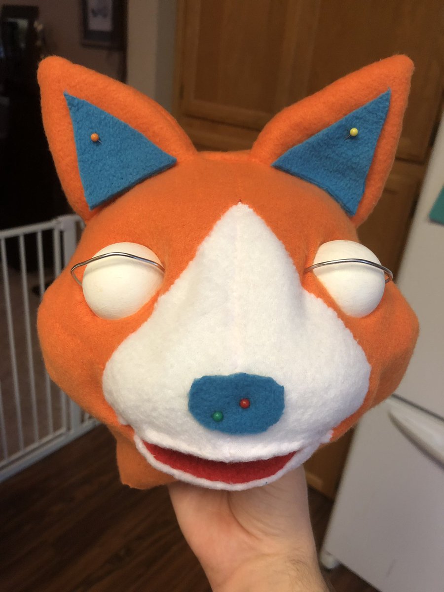 cloudycharm's tweet photo. update on one of the puppets im currently working on! https://t.co/txQIRbD6OJ