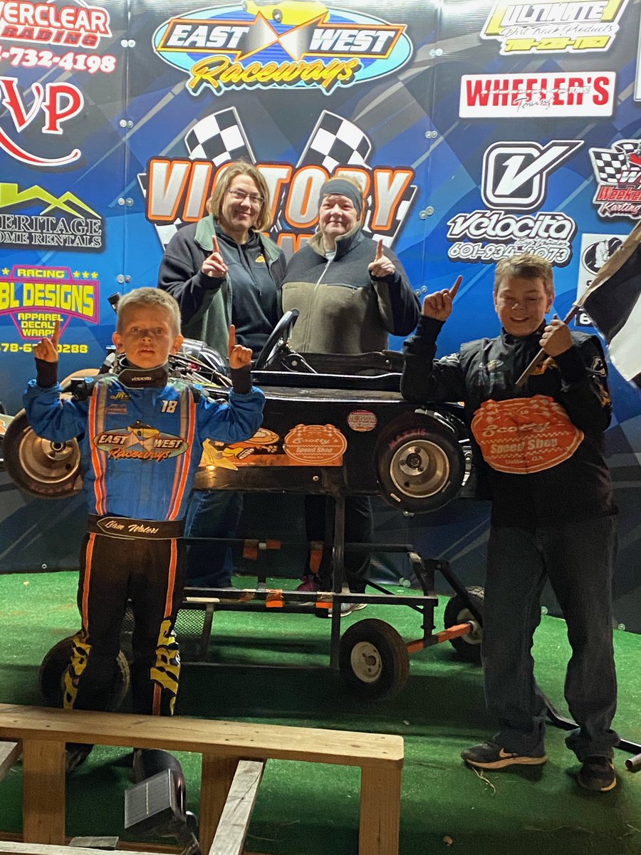 Scotty Picked up two wins this weekend in JR2 &amp; JR3 extending the points lead in both classes. The #Deuce had incredible corner speed <a href="/PRCNation89/">Phantom Chassis</a>, the Maxxis tire were diggin’<a href="/maxxiskarting/">Maxxis Kart Racing North America</a>, &amp; Scotty’s <a href="/scottyspeedsho1/">scottyspeedshop42</a> horsepower was pulling.