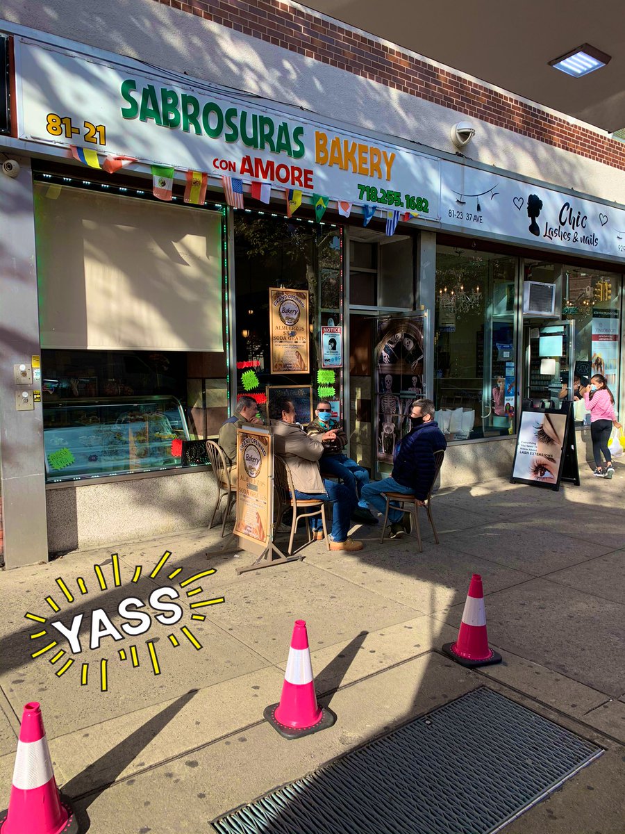 Unchristopher1's tweet image. 🤗 Feel good Sunday’s at SABROSURAS BAKERY in Jackson Heights 🥖.  Be sure to check us out and pre order that IPhone 📱 12 you’ve been craving 🤤. #NERocks #BeepBeep 📱🧇📱🥨📱🥯📱🥞