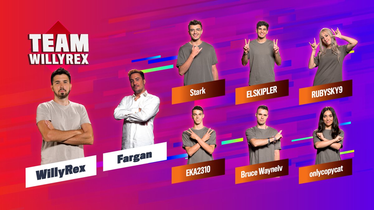 TopGamersA's tweet photo. 🔥 ¡Estos son los equipos que han elegido los Team Owners y Team Managers para esta semana!

¿Con quién vais? 😏👇🏼

#TopGamersNeox2 https://t.co/KqYQLk6VEV