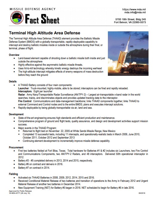 15/Russian nuclear doctrine is also focused on "demonstration/intimidation" single nuke strikes as a part of their strategic doctrine and Avangard​ delivers that capability... ...outside SM-6 and THAAD interceptor range.