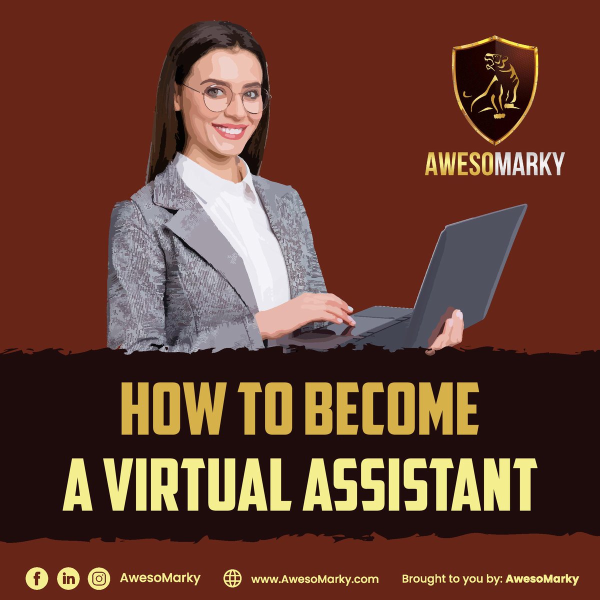 i_Am_AwesoMarky's tweet image. How to Become a Virtual Assistant?

#Awesomarky #Awesome #HowToBecome #Freelancers #VirtualAssistants #WorkFromHome