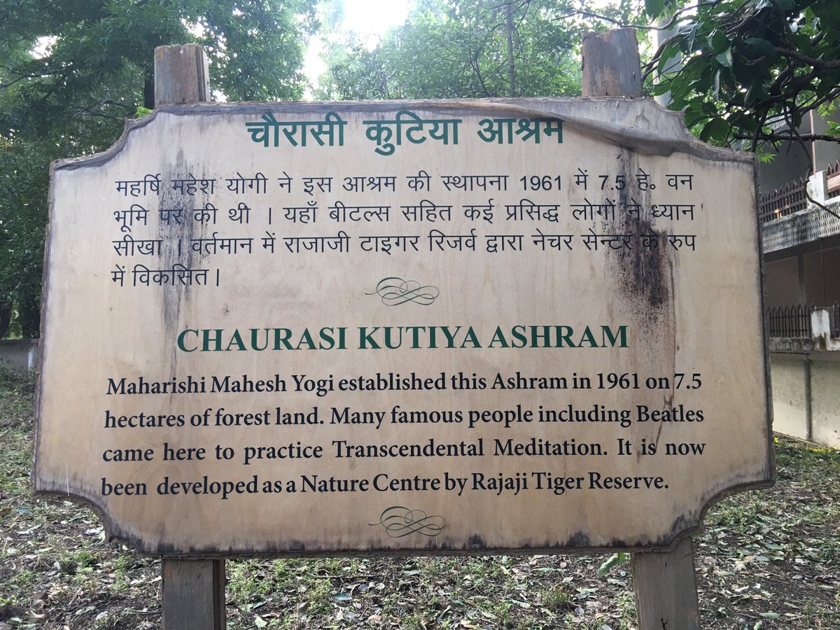 Watched “The Beatles in India” documentary this weekend. So many connections as I’m from Toronto, now live in Rishikesh & can see Beatles Ashram from my balcony. Wrote about it  http://bit.ly/2zLWyRC Well done  @PaulMSaltzman  @DevyaniSaltzman  #thebeatlesinindia