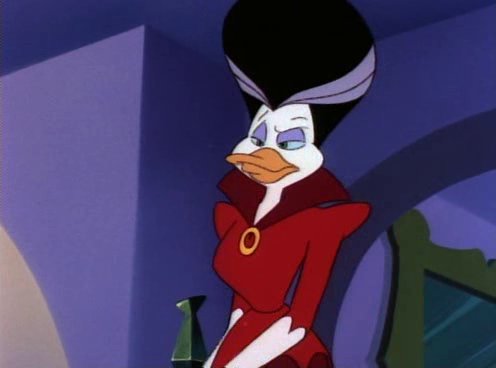 "Oh great.

Negaduck is around."