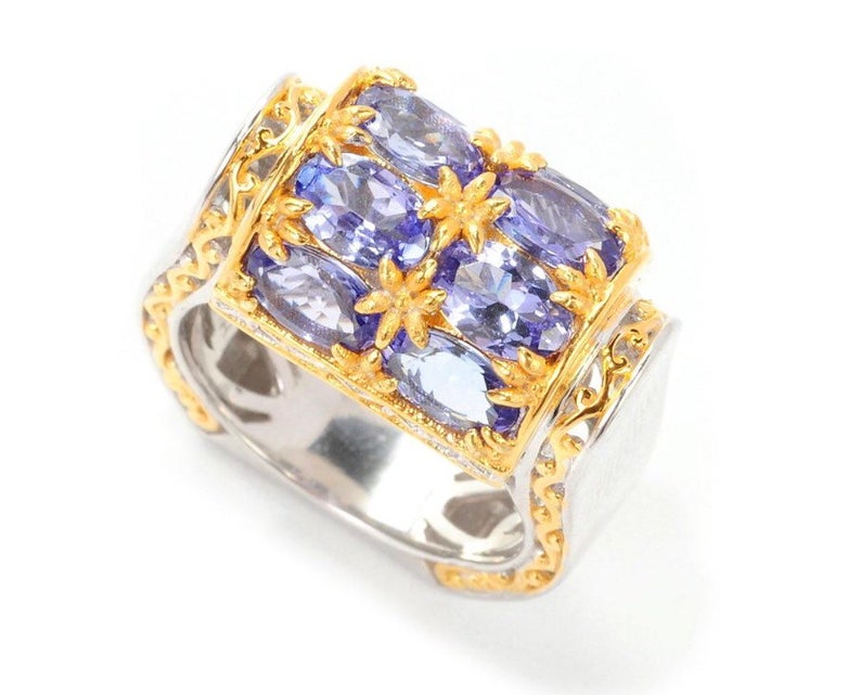 Boondockfinds's tweet photo. Luxury at your fingertips! Sterling Palladium 18K Gold 3.44ctw Oval Tanzanite Barrel Top Polished Ring https://t.co/MVaqBDckem #ring #tanzaite #polished #OOAF https://t.co/aJsjJnk1fu